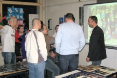 discussie bij de foto's